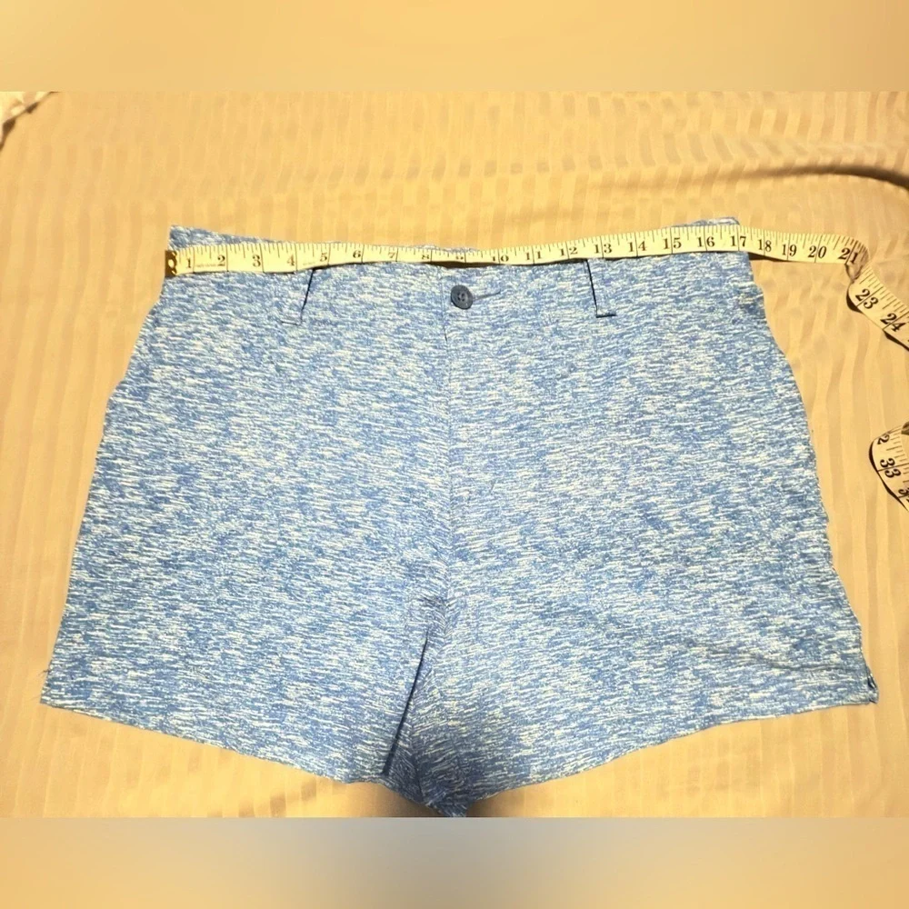 Reel Legends Light Blue Textured Men's Shorts